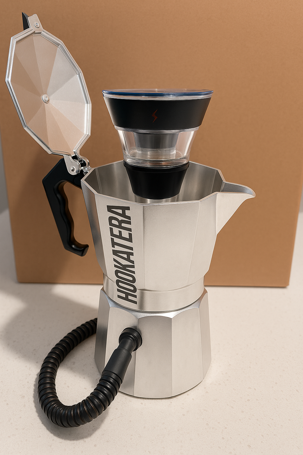 Hookatera 12 Cup Silver