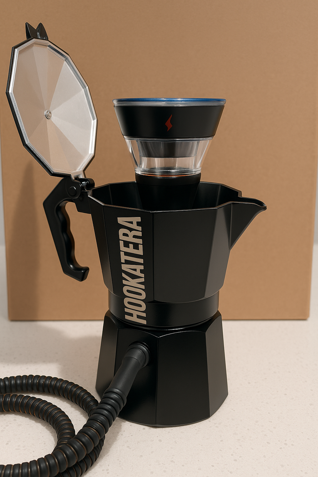 Hookatera 12 Cup Black